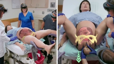 Holographic Birthing Simulator
